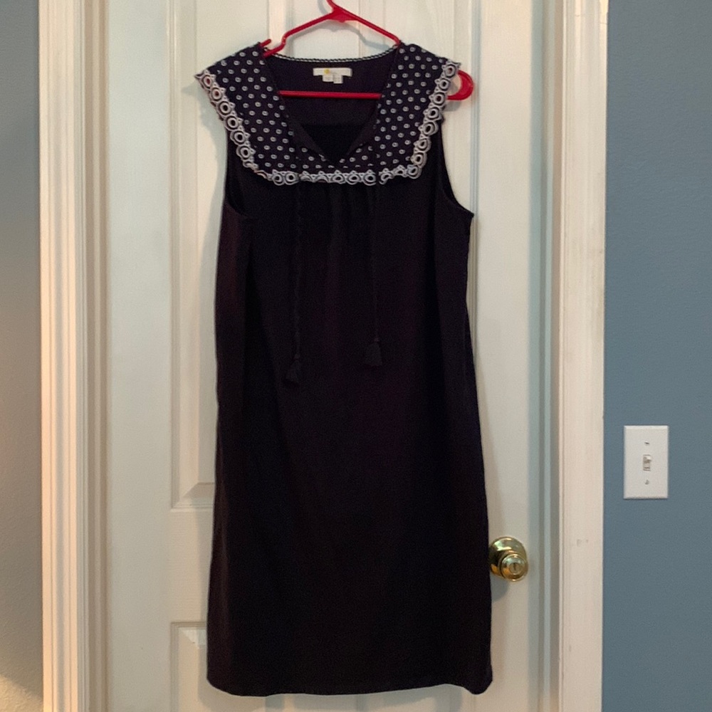 Boden Navy and White Dress (Tall)